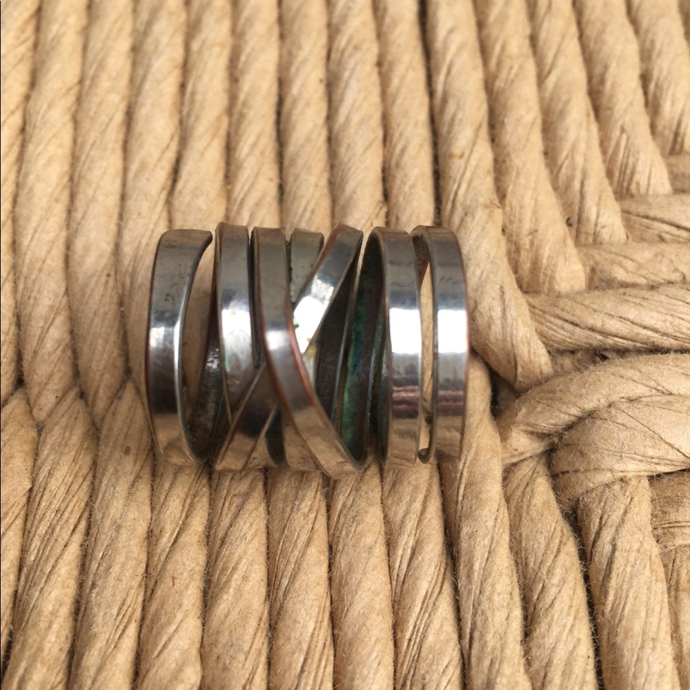 Long Silver Ring